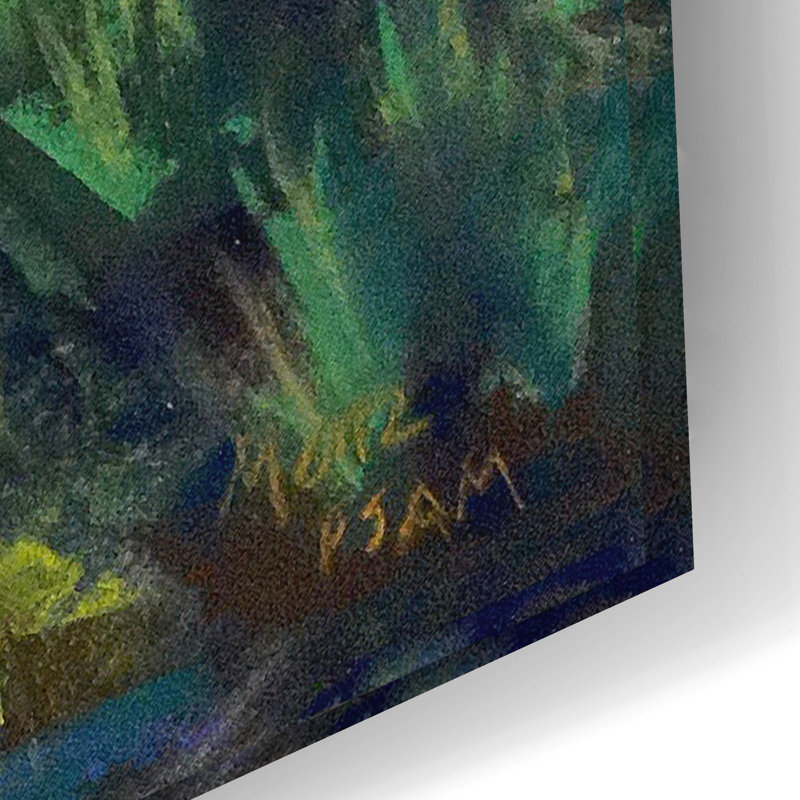 «Above San Angelo» par Nancie King Mertz, H 16 po x l 24 po x P 0,2 po