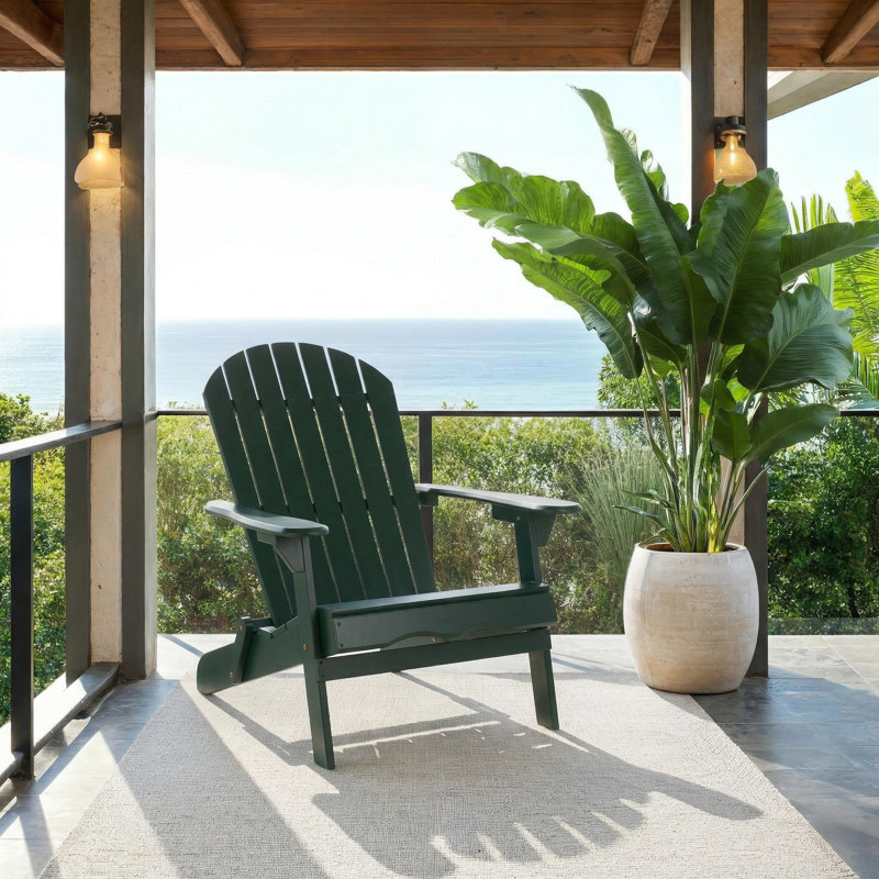 Eden Adirondack Chair, Green