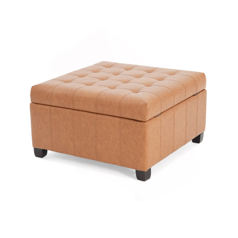 Storage Ottoman, PU（ONLY ONE OTTOMAN)