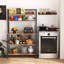 Delcastillo 31.5'' Steel Standard Baker's Rack with Microwave Compatibility-1297130757