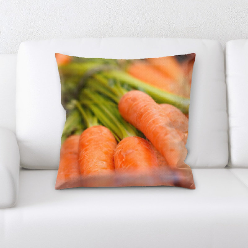 Microsuede Reversible Throw Pillow