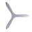 Whitehaven 56" Smart WiFi Indoor/Outdoor DC Ceiling Fan with Remote, Damp Rated, White Modern Ceiling Fan-69556332-67499159