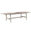 Table à rallonge en teck Coast - Huître-36125095