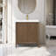 Laval 30" Single Sink Freestanding Bathroom Vanity with White Ceramic Top-105208965-105208973-119711647