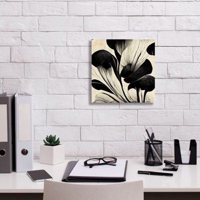 " Flowers Black White 27 " Print