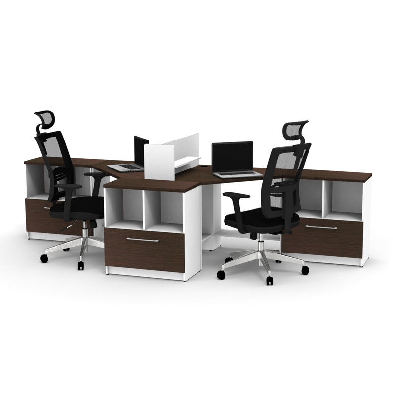 Kumasi Rectangle 2 Person Benching Workstation