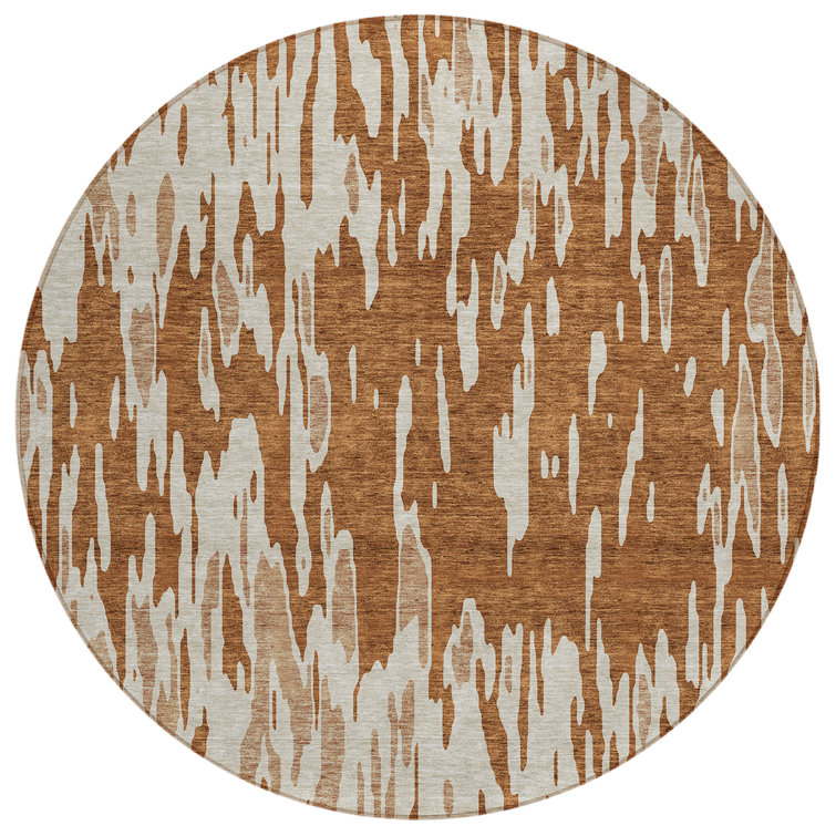 Aleighna Area Rug with Non-Slip Backing