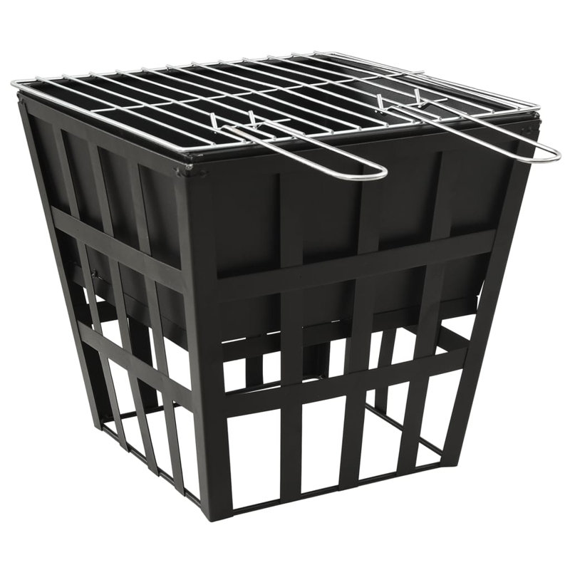 Rushworth Round Steel Wood Burning Fire Pit