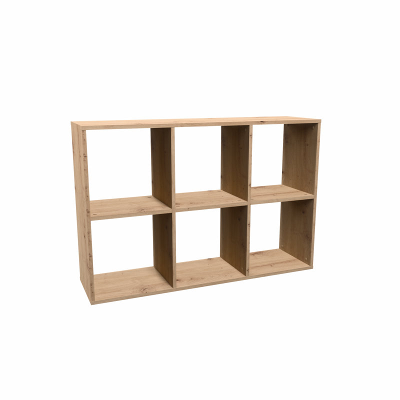 Loanne 75cm H x 110cm W Cube Bookcase, Artisan