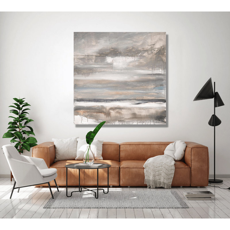 Morning Promise - Artist Enhanced Canvas Print, 24" H x 24" W x 1" D, Wrapped Canvas