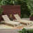 Acacia Wood Chaise Lounge Set Of 2, Adjustable Seating With Slat Paneling For Outdoor Comfort And Style-74918964