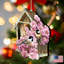 Ornement en bois Spring Dream House