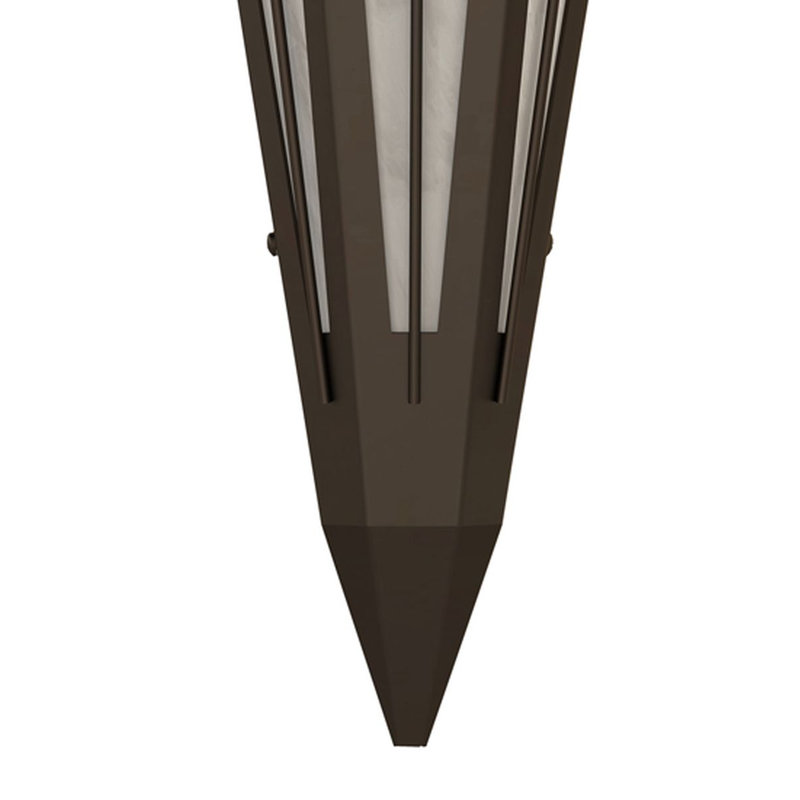 Brum 1 - Light Flush Mounted Sconce, Angelwing, Oil Rubbed Bronze