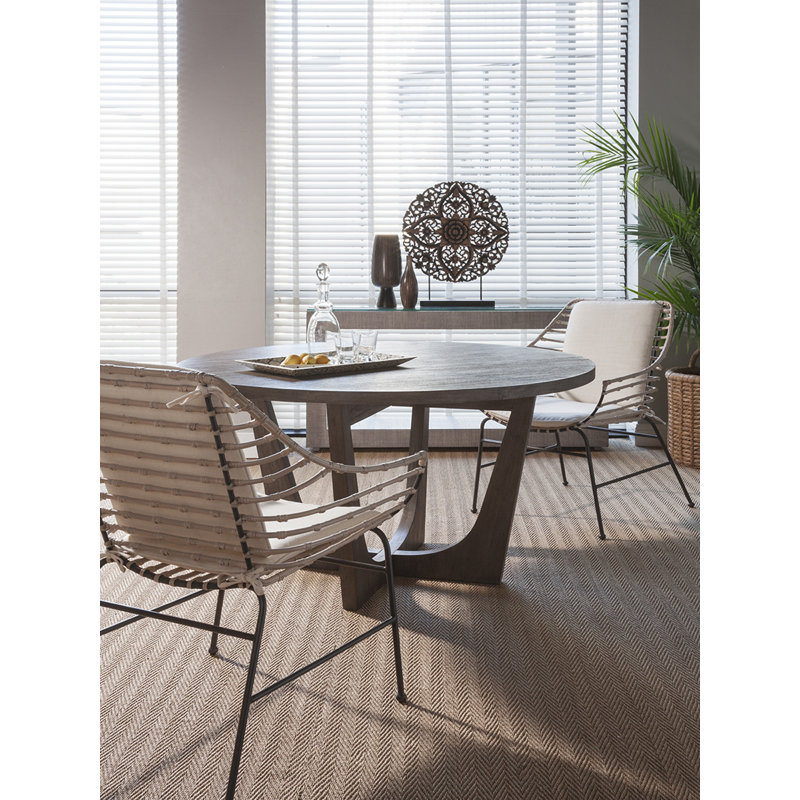Cohesion Brio Round Dining Table, Grigio