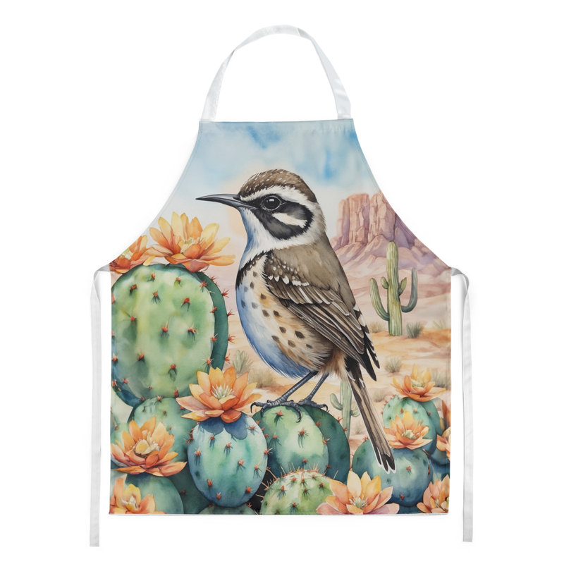 Apron, Arizona Cactus Wren