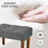 Nuha Linen Upholstered Ottoman Footrest -1111075512