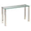 Manuel 120cm Glass Top Console Table