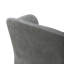 Chaise rembourrée Faouzi avec roulettes-579871247