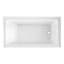 Baignoire en alcôve 60 po x 32 po CONDRIS OPAL - Baignoire de trempage en acrylique avec tablier intégré, drain à droite, installation à trois parois-131279312