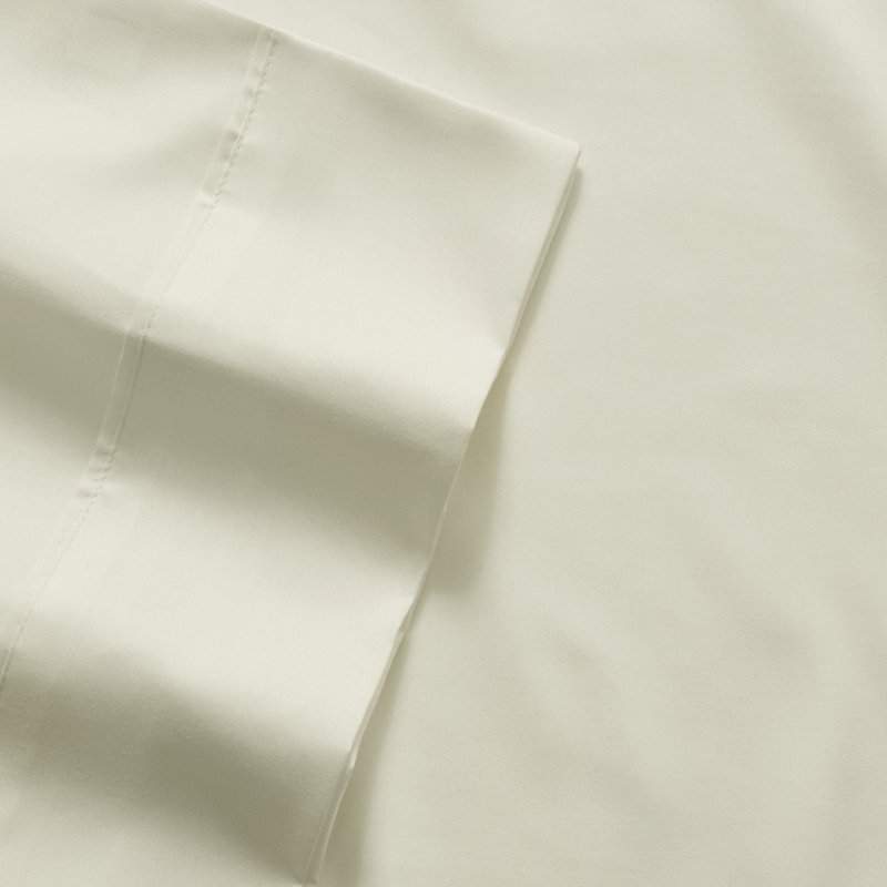 Ivory Twin Size Ultra Soft Microfiber Sheet Set