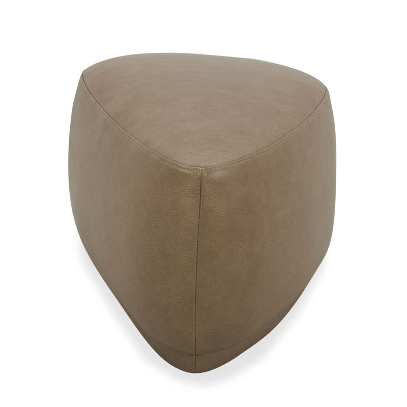 Kartikeya Leather Ottoman