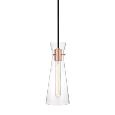 Luminaire suspendu en pot 1 lumière Gena