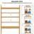 3-Tier Bamboo Adjustable Over Toilet Storage Rack-2129011754