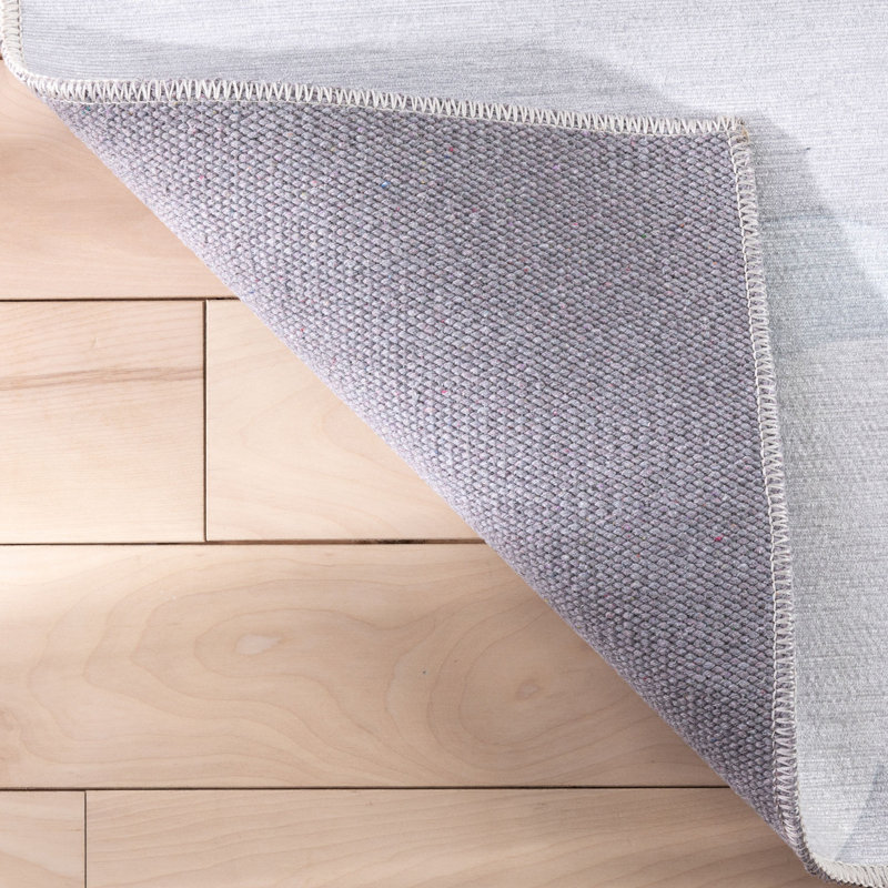 Tapis bleu clair Kehr Kids Rugs Cloud 9, Rectangle 5 pi x 7 pi, Grey 