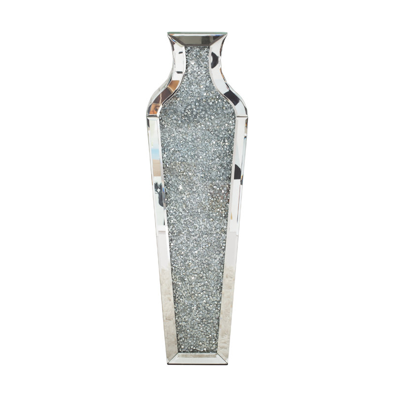 Ensemble de 2 vases de sol en miroir