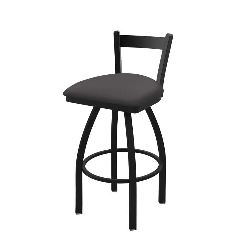 Tabouret de bar 821 Catalina, Tempête Canter, Noir froissé, Tabouret de comptoir (assise de 25 po de hauteur)