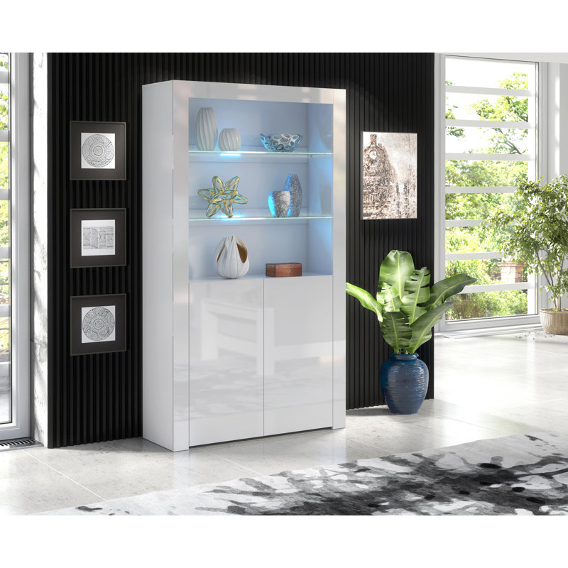 Clifton Display Cabinet, Blue