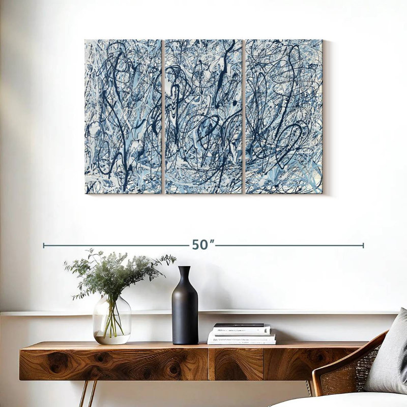 Avery Shore Blues, 24" H x 38" W