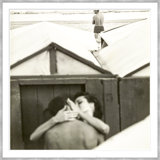 A Couples Embrace Giclee Print by Chadwick
