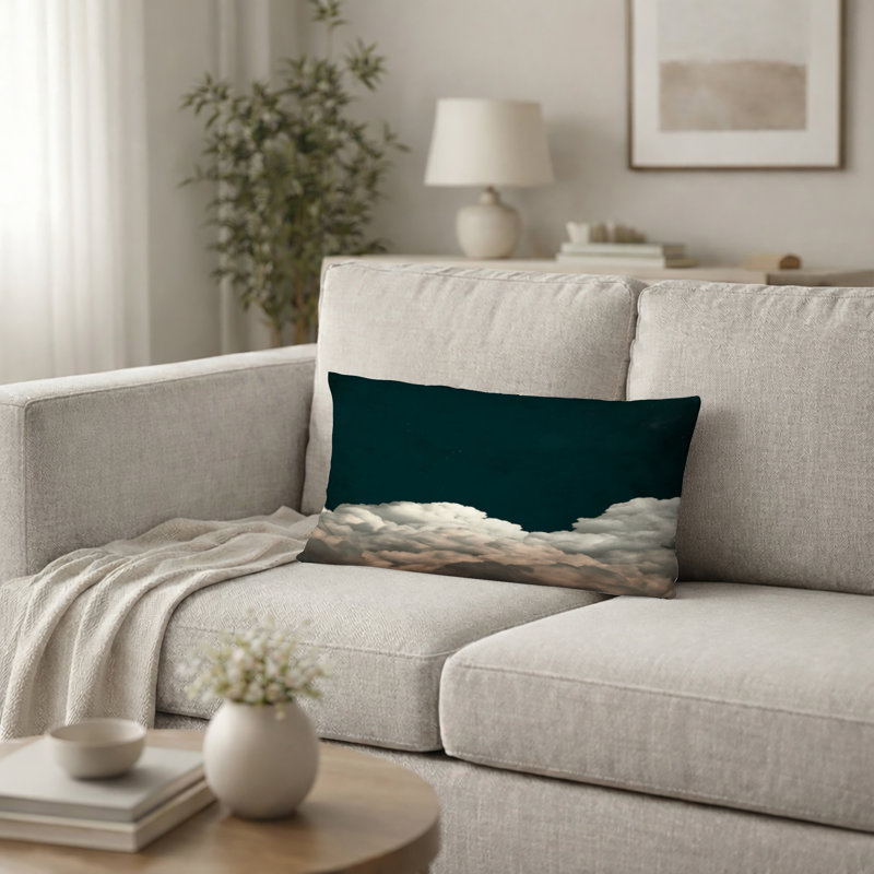 Coussin Clouds Minimalist Accent, H 12 po x l 20 po