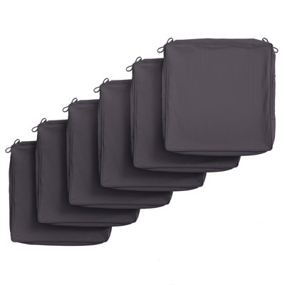 Outdoor  5'' Non-Slip Cushion Cover Water-Repellent Seat Cushion Slipcover With Portable Carry Handle.