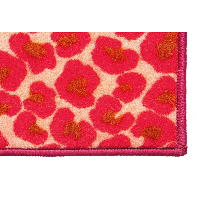 Tapis d'intérieur / extérieur brun Bejna, Octogone 3 pi