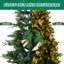 Arbre de Noël artificiel, idéal pour les décorations de maison / bureau / vacances