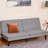 70.75'' Upholstered Convertible Sofa