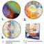 «Bath Impressionist Bubbles - Laundry Large», art mural-245787545-245787548