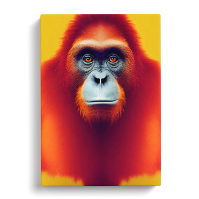Orangutan - Wrapped Canvas