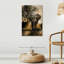 «Elephant Sunset», reproduction sur toile-499663165