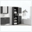 Tablette de rangement pour armoire de salle de bain autoportante