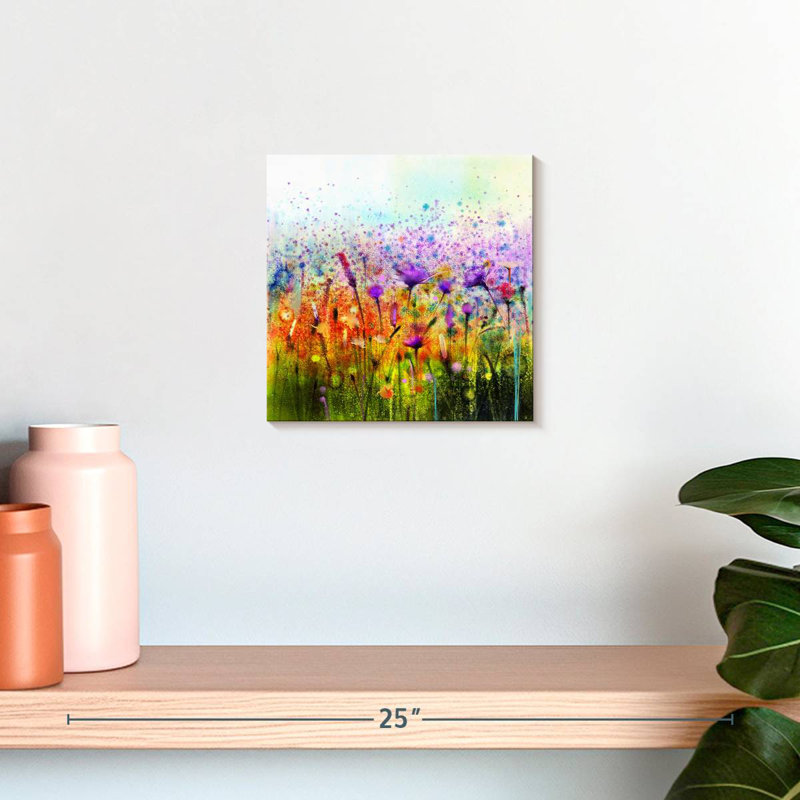 Harnek Spring Meadow Flowers, H 10 po x l 10 po