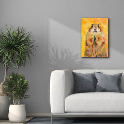  'Targeting' by Pat Saunders-White Canvas Wall Art, 18" x 26"