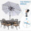 Parasol de marché éclairé Caerphilly-264100097-157318110
