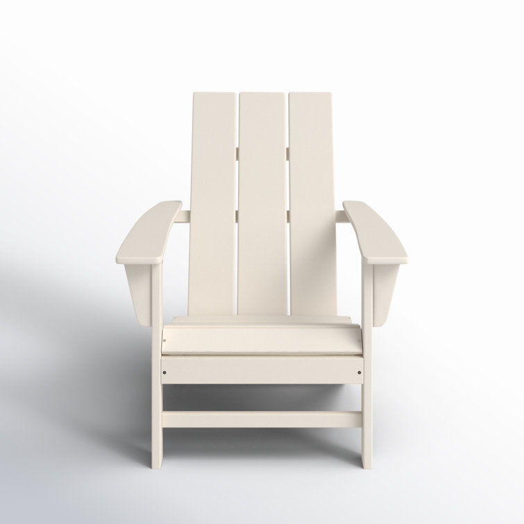 Modern Adirondack High-Density Polyethylene (HDPE) Outdoor Adirondack Chair