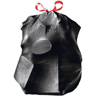 Plastic Trash Bags - 70 Count