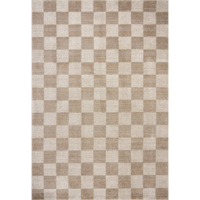 Chris Loves Julia x Loloi Calvin Pebble / Ivory Area Rug