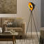 Lampe trépied industrielle réglable pour salon Michael
