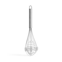 Bene Casa Stainless Steel Whisk w/ thick handle for Cooking, Stirring